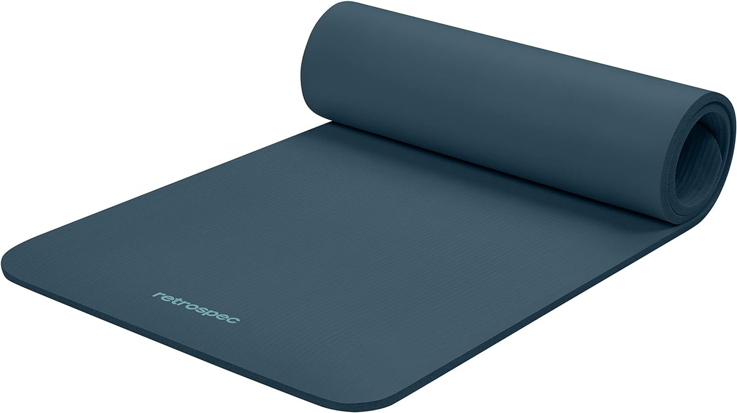 Solana Yoga Mat Thick 1/2In Non-Slip