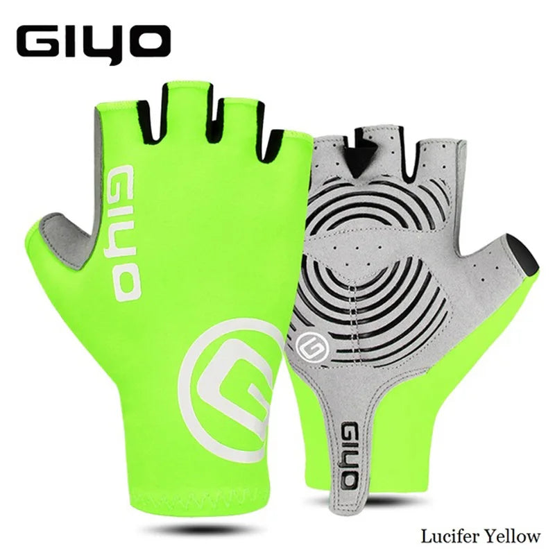Giyo Half-Finger Gloves Anti-Slip
