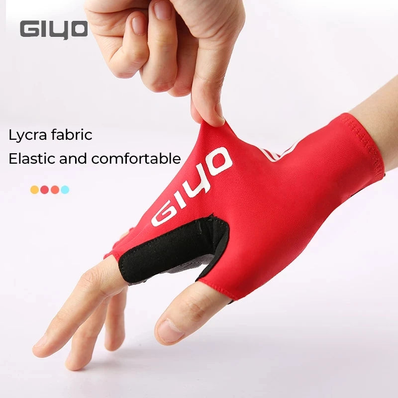Giyo Half-Finger Gloves Anti-Slip