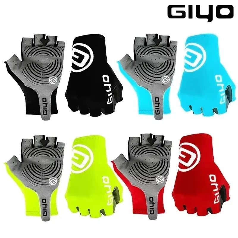 Giyo Half-Finger Gloves Anti-Slip