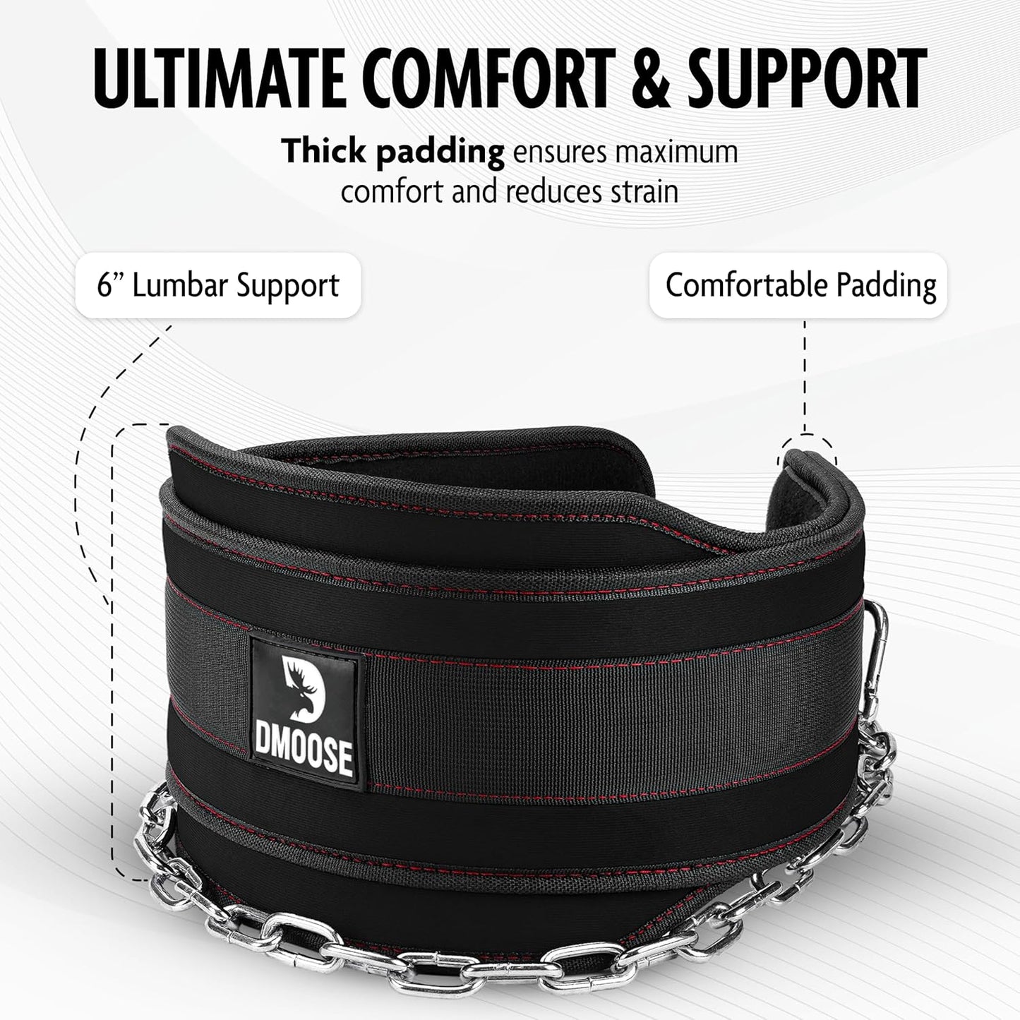 Dip Belt for Weightlifting - Heavy Duty Steel