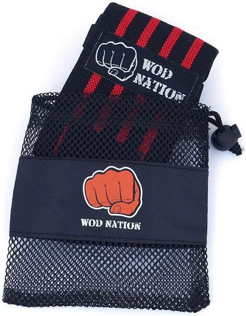 18 Inch Professional Gym Wrist Straps W/Thumb Loop