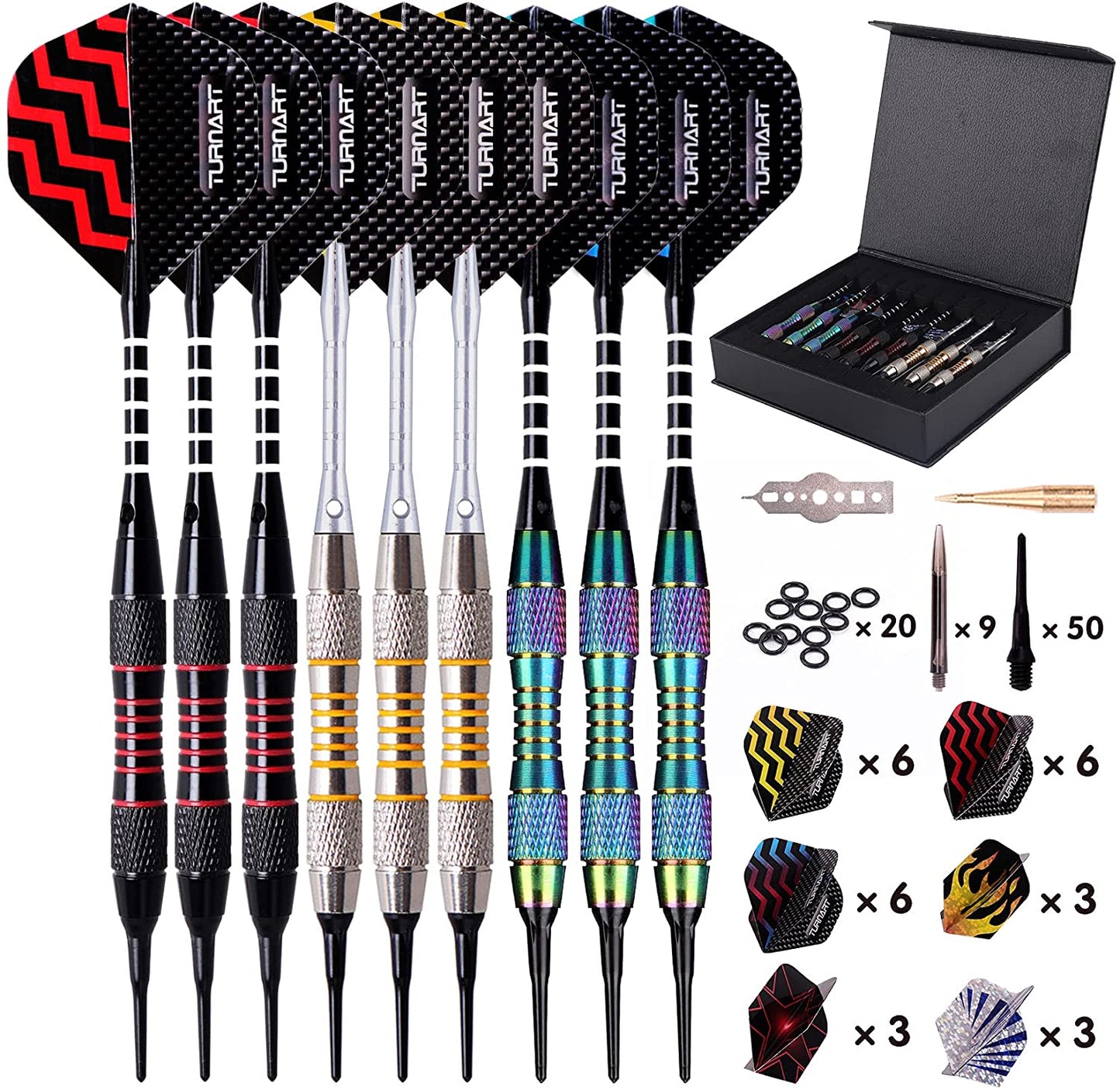 Professional Soft Tip Darts Set for Electronic Dartboard