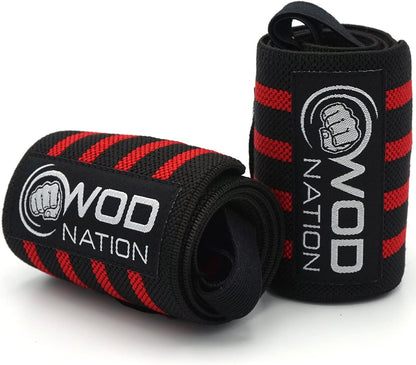 18 Inch Professional Gym Wrist Straps W/Thumb Loop