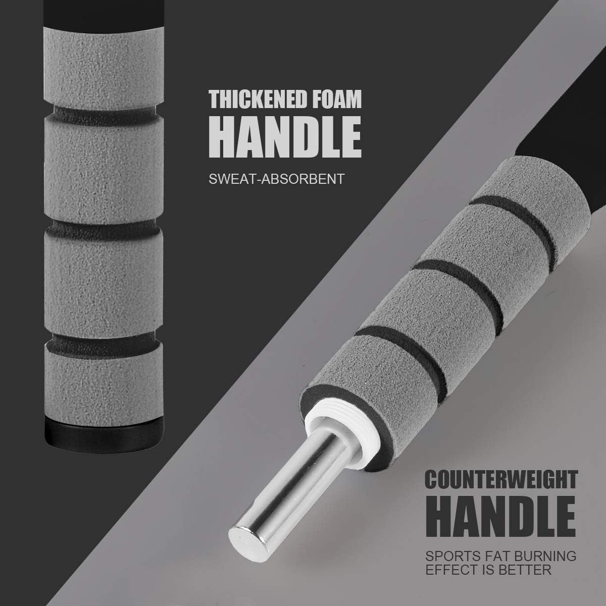 Digital Weighted Handle Workout Jumping Rope 