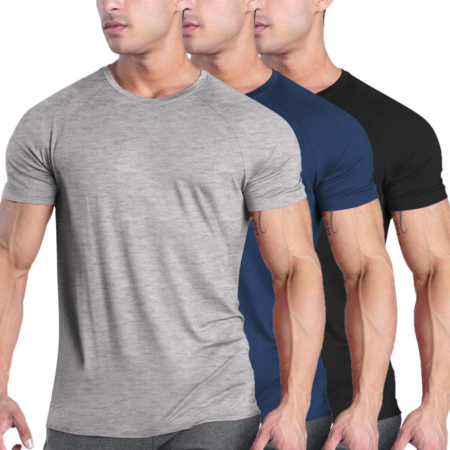3 Pack Workout T Shirts