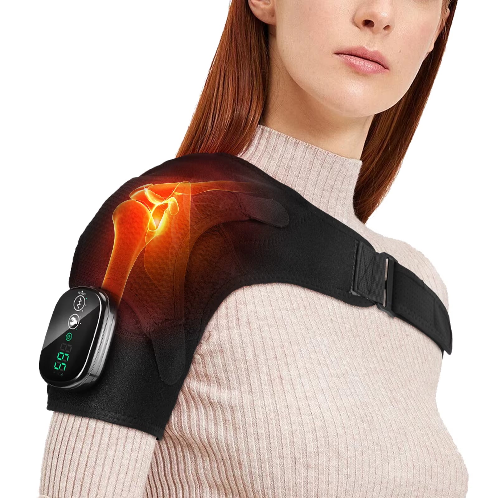 Electric Heating Pad Shoulder + Vibration