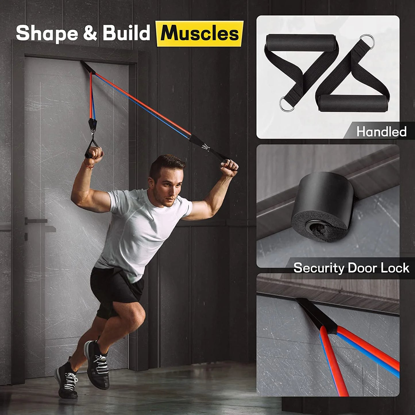 150Lbs Resistance Bands Set