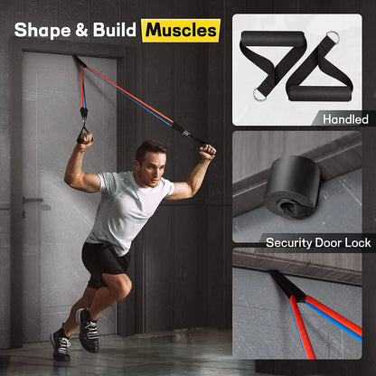 150Lbs Resistance Bands Set