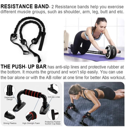 Ab Wheel Workout Equipment Kit