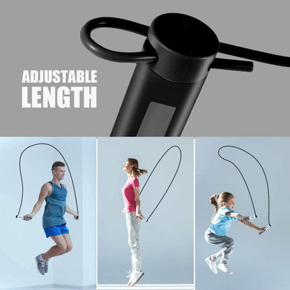 Digital Weighted Handle Workout Jumping Rope 