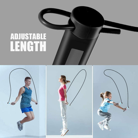 Digital Weighted Handle Workout Jumping Rope 