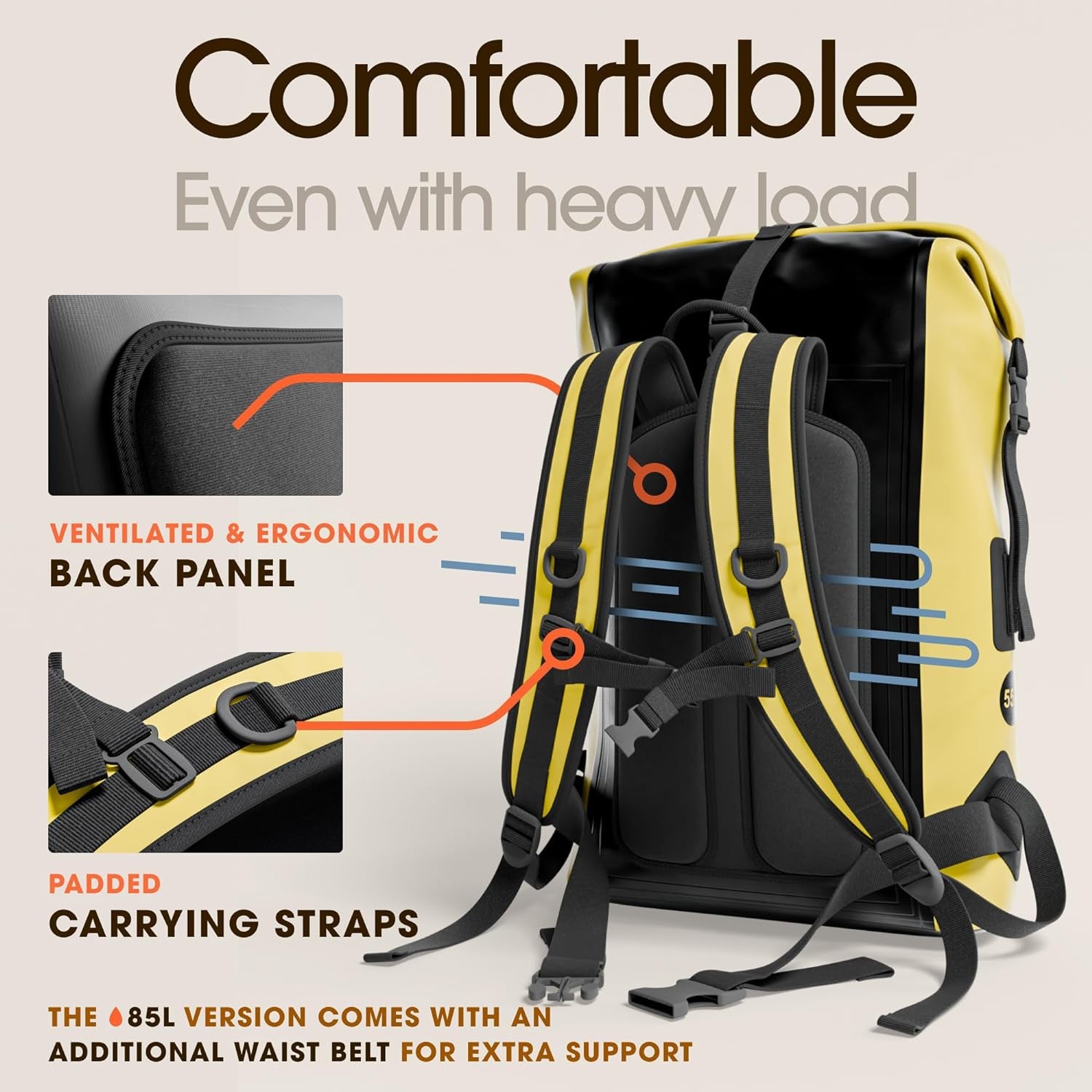 Heavy Duty Hiking Backpack