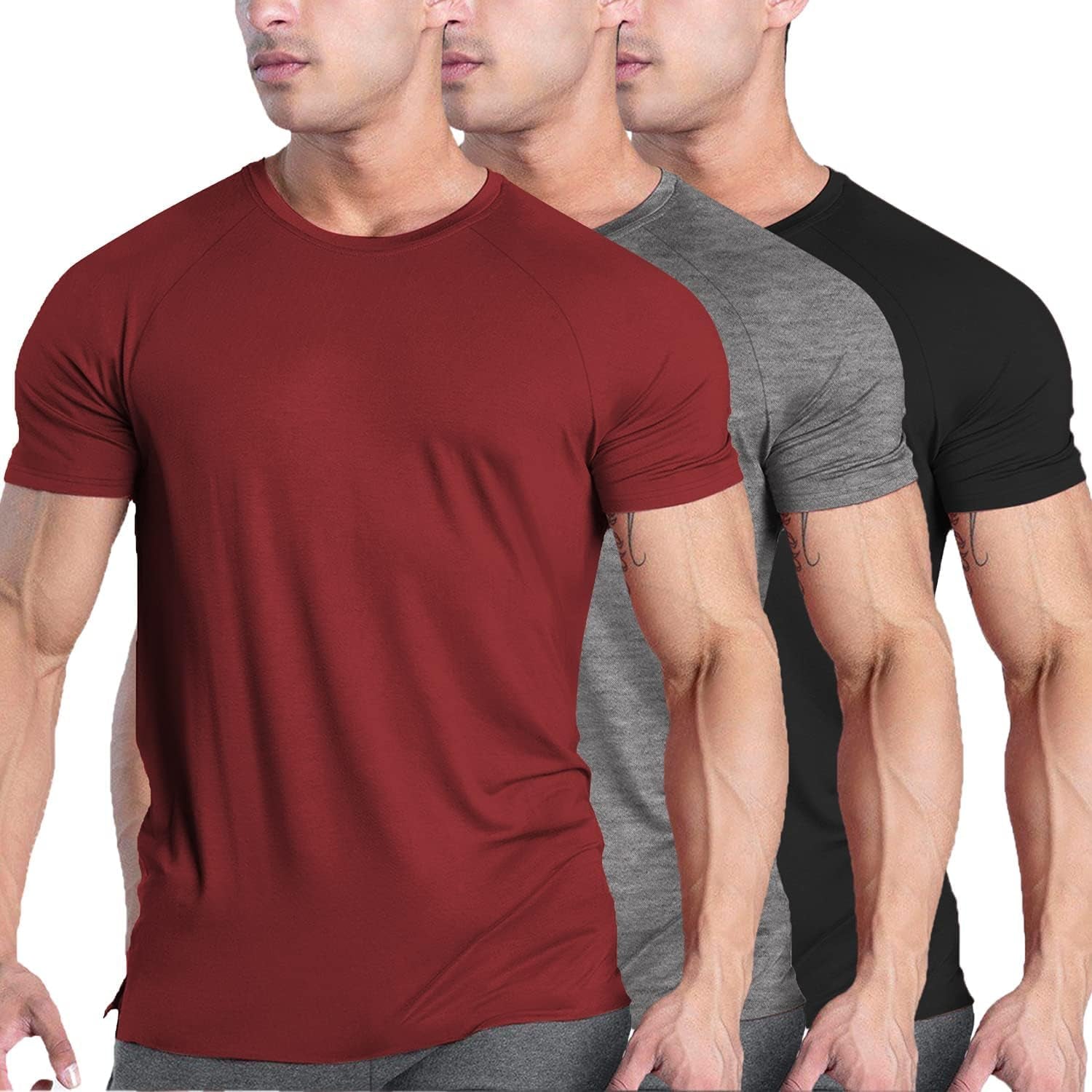 3 Pack Workout T Shirts