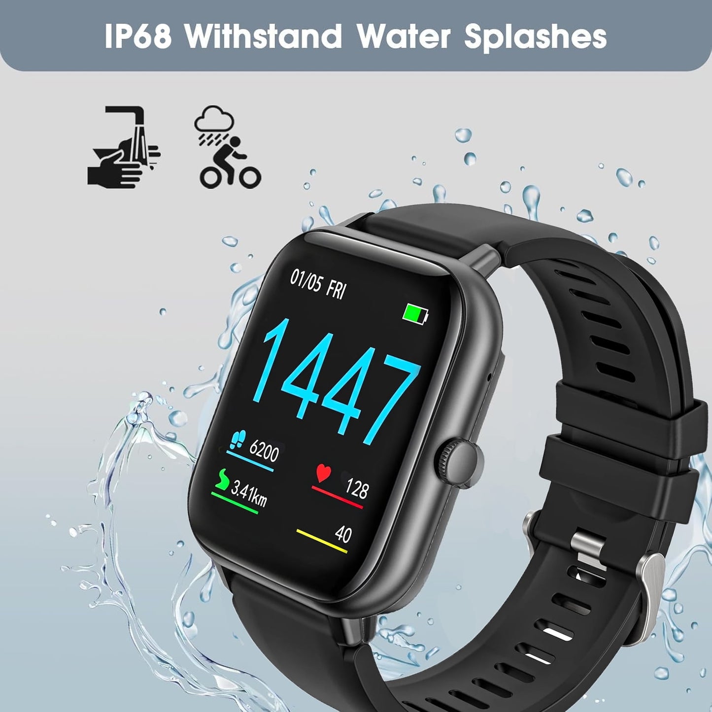 Smart Watch IP68 Waterproof