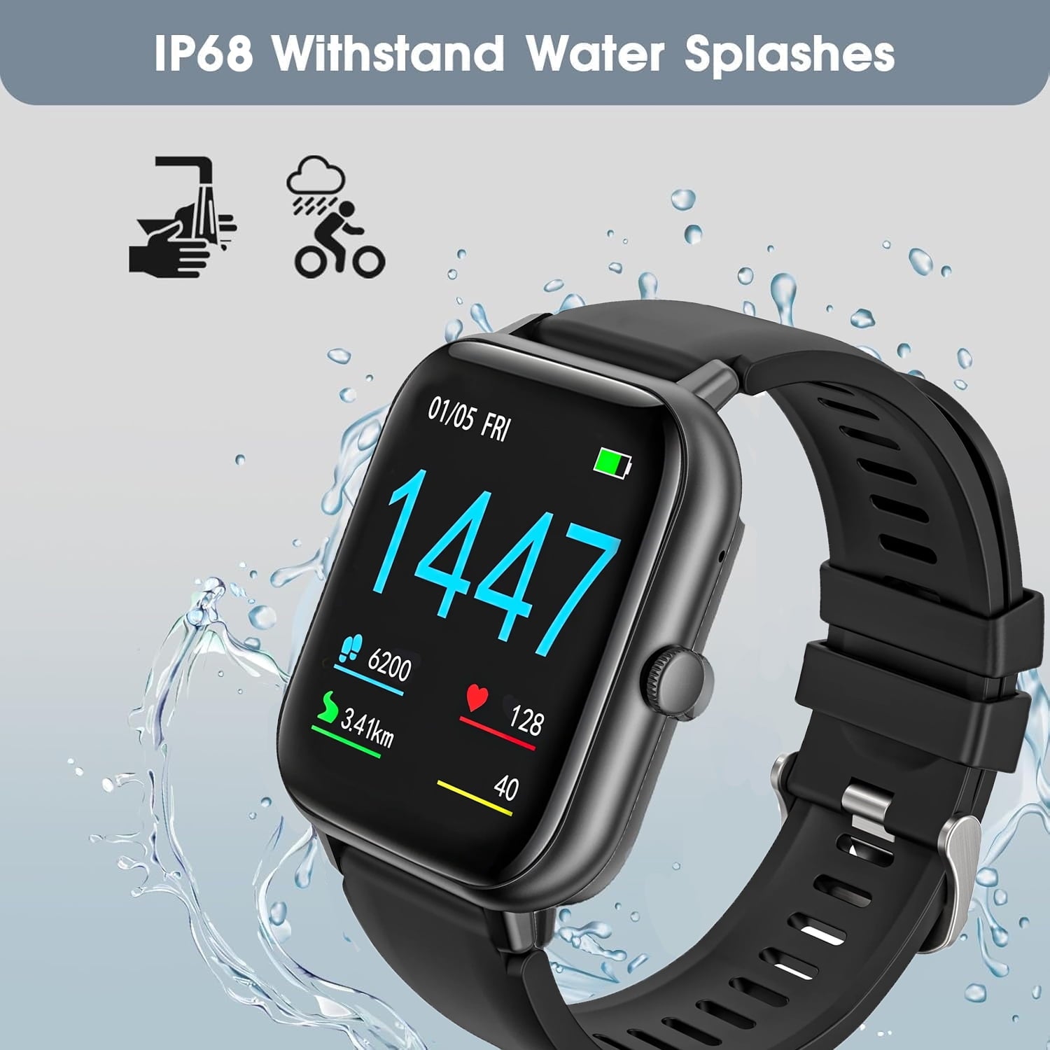 Smart Watch IP68 Waterproof