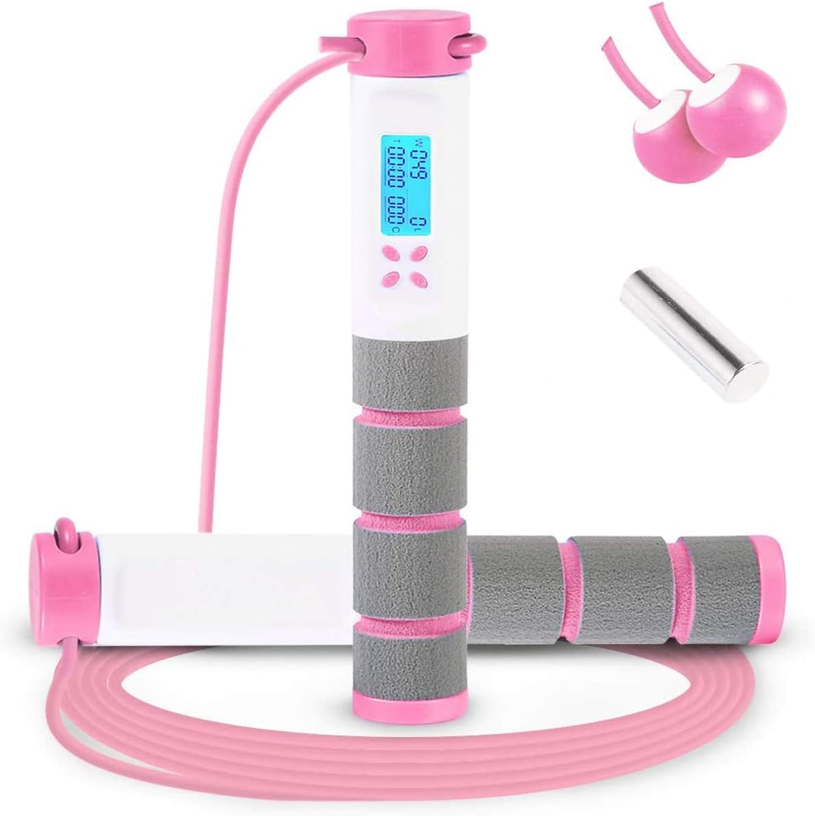 Digital Weighted Handle Workout Jumping Rope 