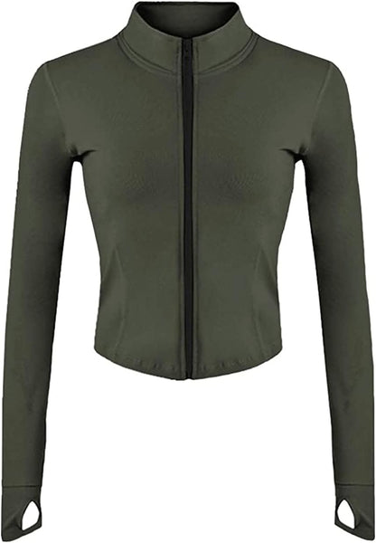 Women Sports Running Jacket Slim Fit
