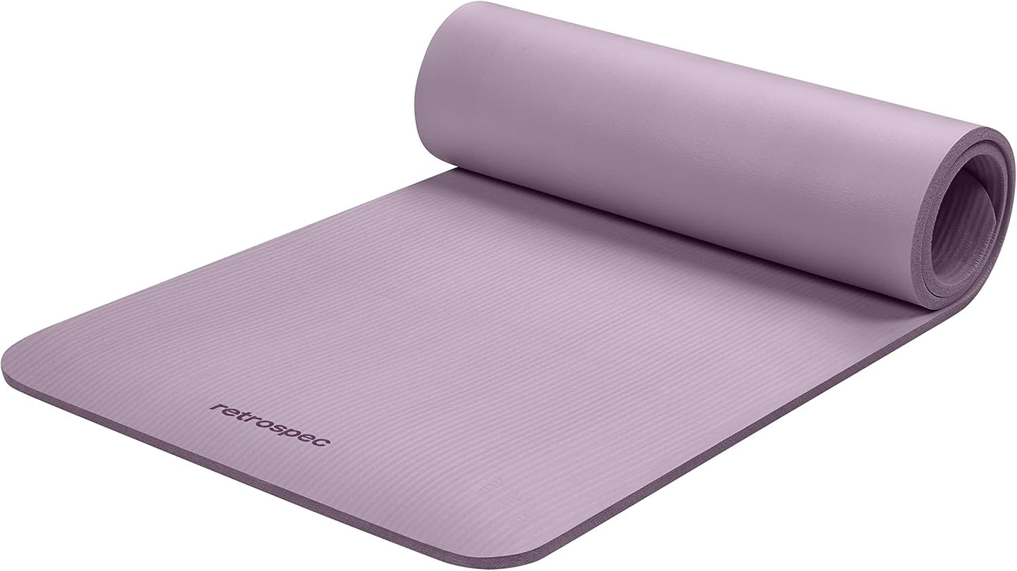 Solana Yoga Mat Thick 1/2In Non-Slip