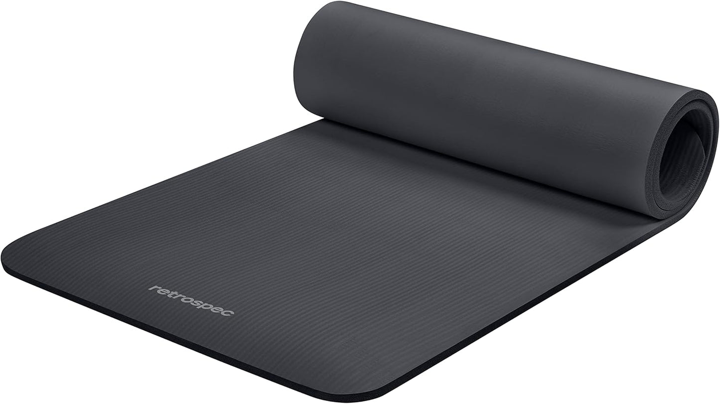 Solana Yoga Mat Thick 1/2In Non-Slip