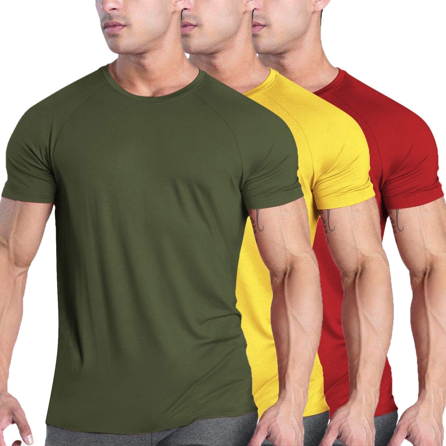 3 Pack Workout T Shirts