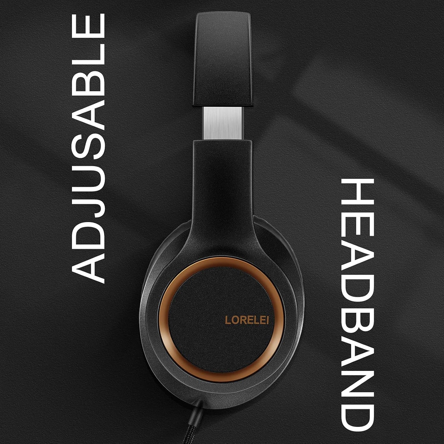 X8 Over-Ear Wired Headphones with Microphone