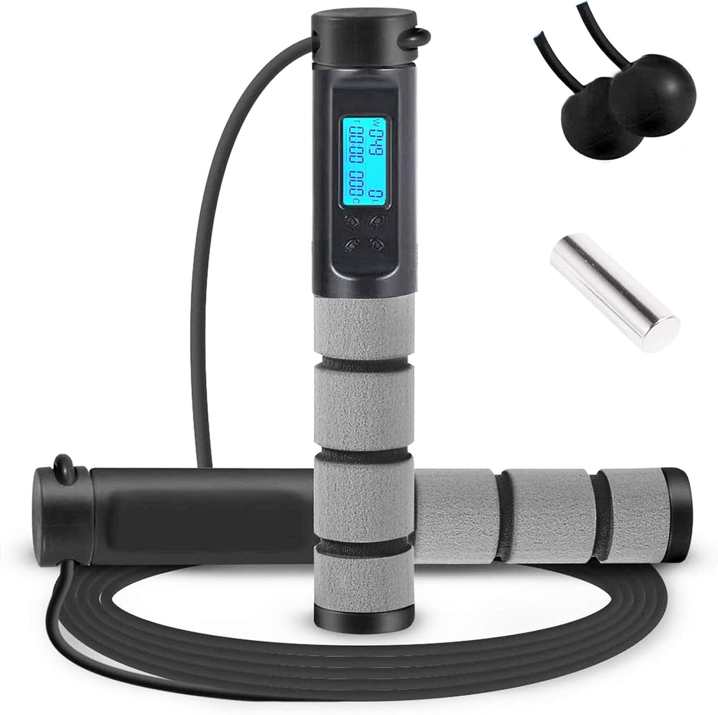 Digital Weighted Handle Workout Jumping Rope 