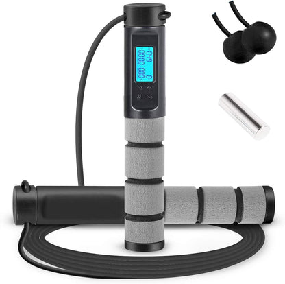 Digital Weighted Handle Workout Jumping Rope 