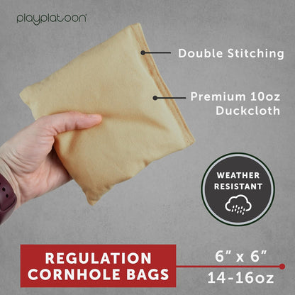 Set of 8 Regulation Bean Bags for Tossing