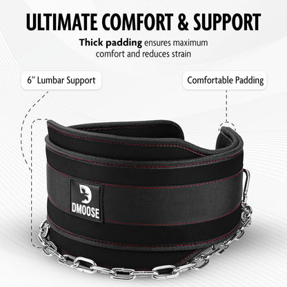 Dip Belt for Weightlifting - Heavy Duty Steel