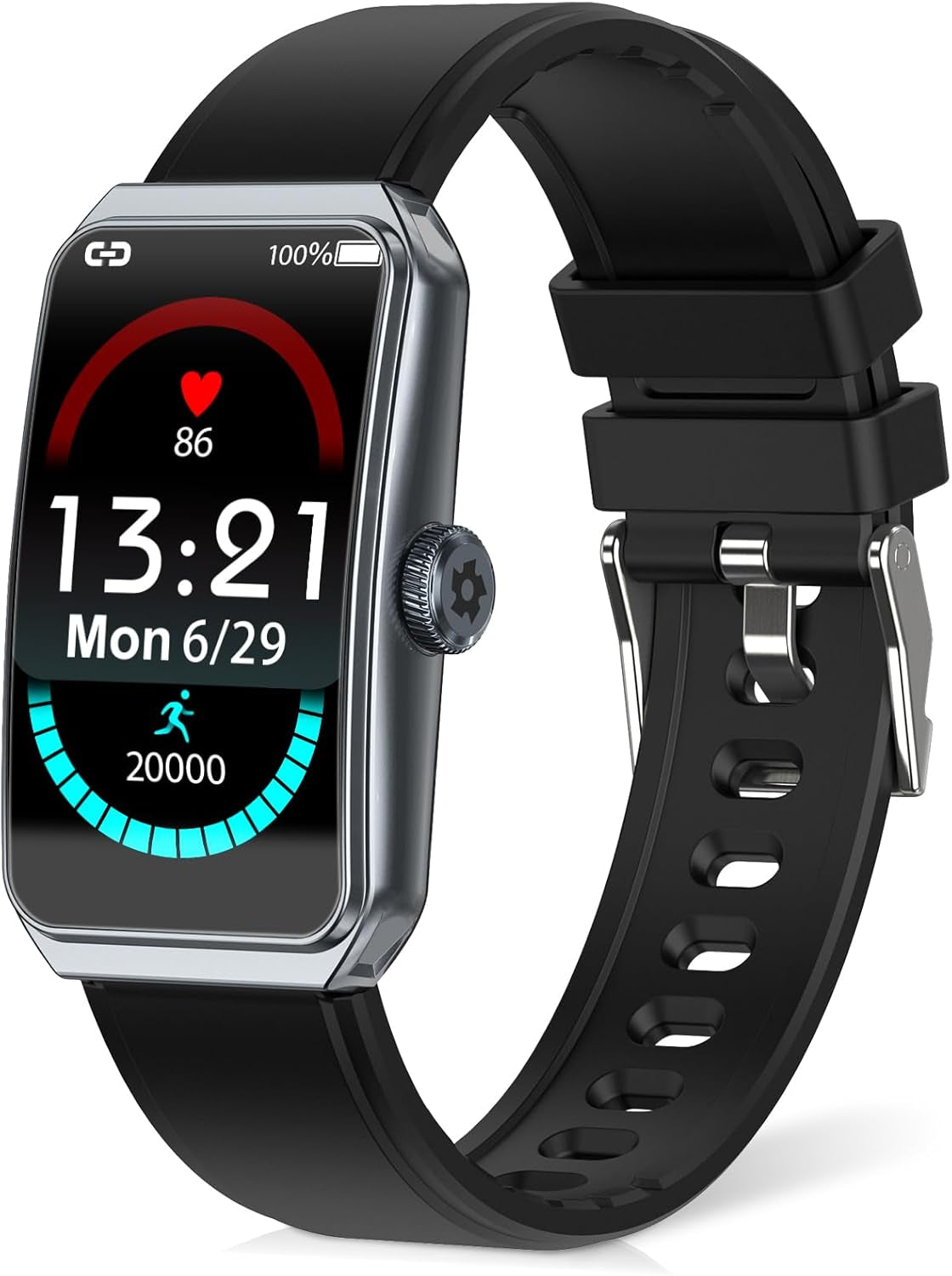 Waterproof Smart Watch with Heart Rate, Blood Oxygen and Sleep Tracker