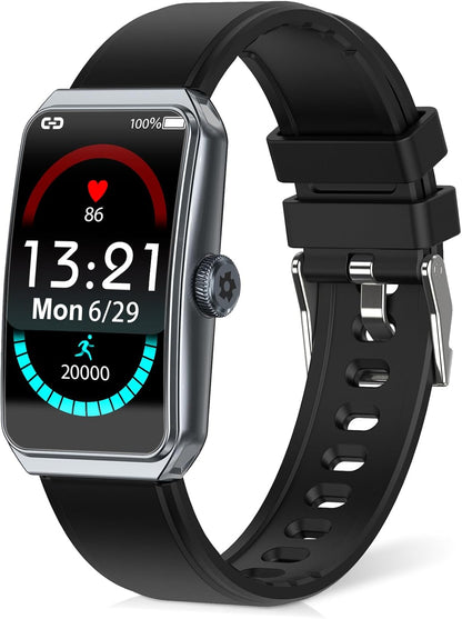 Waterproof Smart Watch with Heart Rate, Blood Oxygen and Sleep Tracker