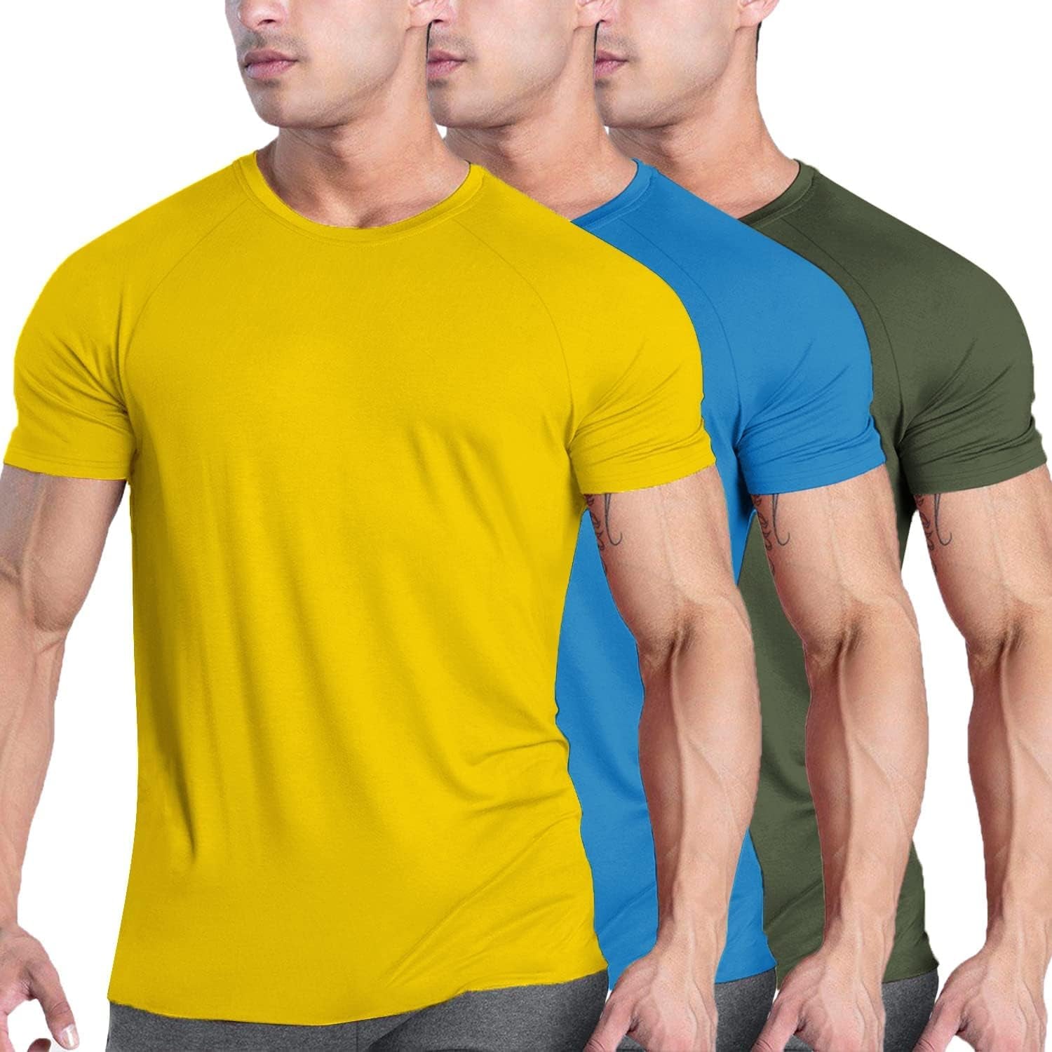 3 Pack Workout T Shirts