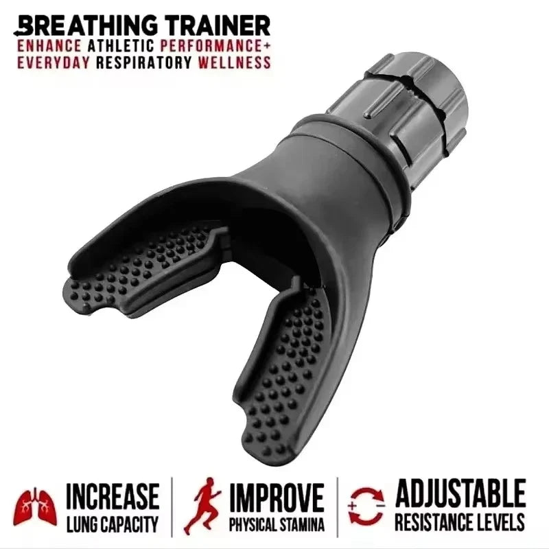 Breathing Trainer with Adjustable Resistance Settings