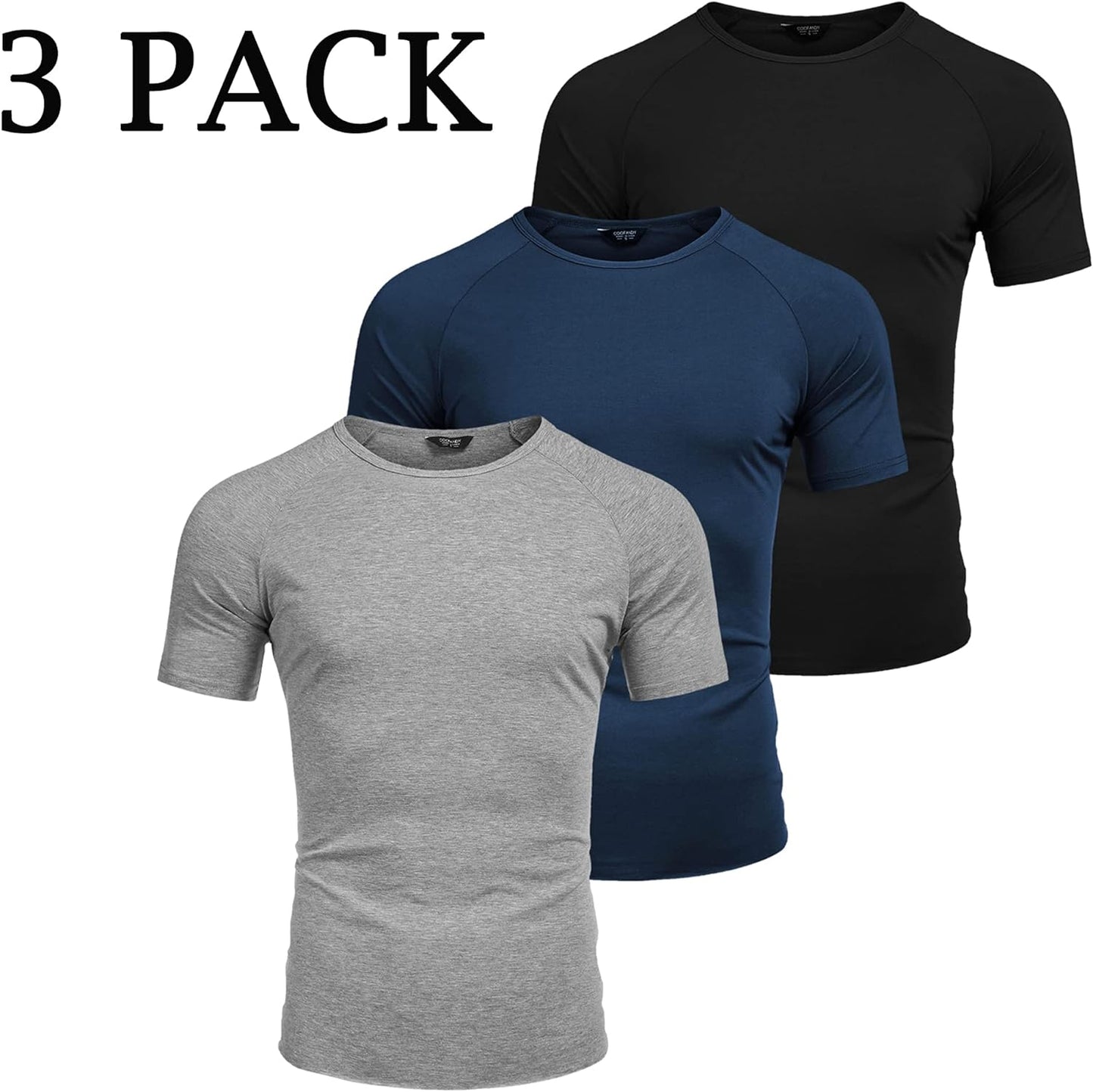 3 Pack Workout T Shirts
