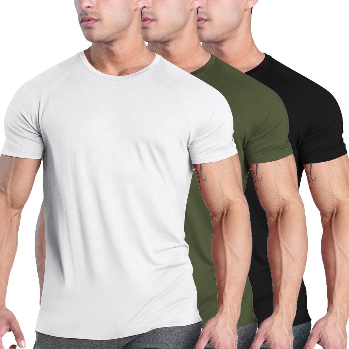 3 Pack Workout T Shirts