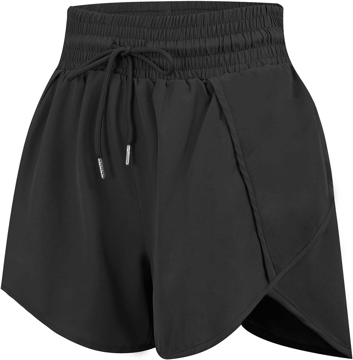 3 Women Running Shorts High Waisted