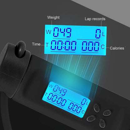 Digital Weighted Handle Workout Jumping Rope 