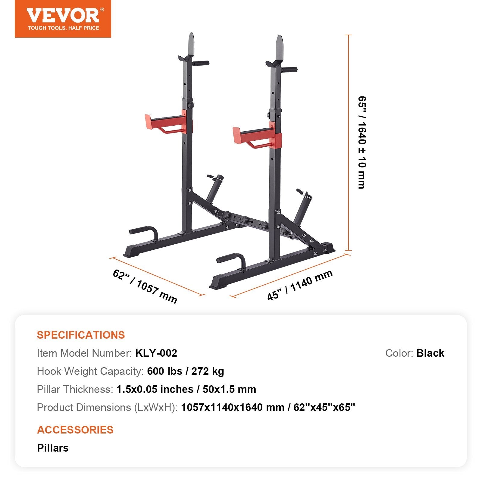 VEVOR Squat Stand Power Rack